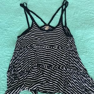 Striped Free People tank